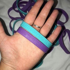 Bethany Mota silicone bracelets!